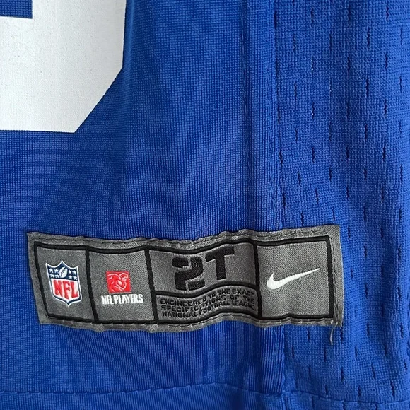 NFL Nike jersey for the New York Giants Beckham Jr #13 size 2T. EUC - Picture 2 of 4